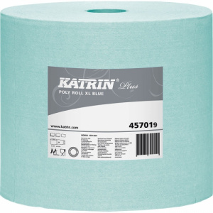 Салфетка обезжиривающая Katrin, голубая 36,5х32,5см (в рулоне 550 шт.)