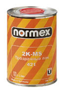 Лак Normex 2К-МS 421 прозрачный 5л с отверд. 820 2,5л