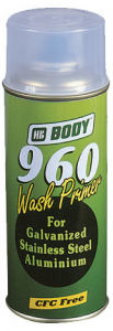 Грунт в аэрозоле Body 960 Wash Primer травящий, 400 мл