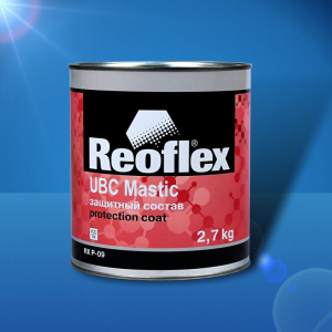 Состав защитный Reoflex, черный 2,7кг