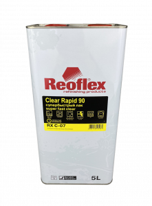 Лак Reoflex 2К Clear Rapid 90 2+1 супербыстрый 5л, без отвердителя