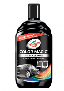 Полироль Turtle WAX Color Magic JET BLACK черная, 500мл