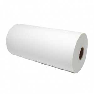 Полотенце Holex бумажное белое 2х-слойное 38*22см, рулон 500шт.(110м)