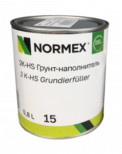 Грунт-наполнитель Normex 2К-HS 15 акриловый 4+1 0,8л, белый