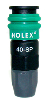 Штуцер Holex Profi б/с с ёлочкой 6,5мм под шланг 10мм (черн/зел) 30-SP