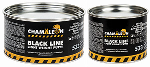 Шпатлевка Chamaeleon Black Line 533 со стекловолокном облегченная 0,515кг