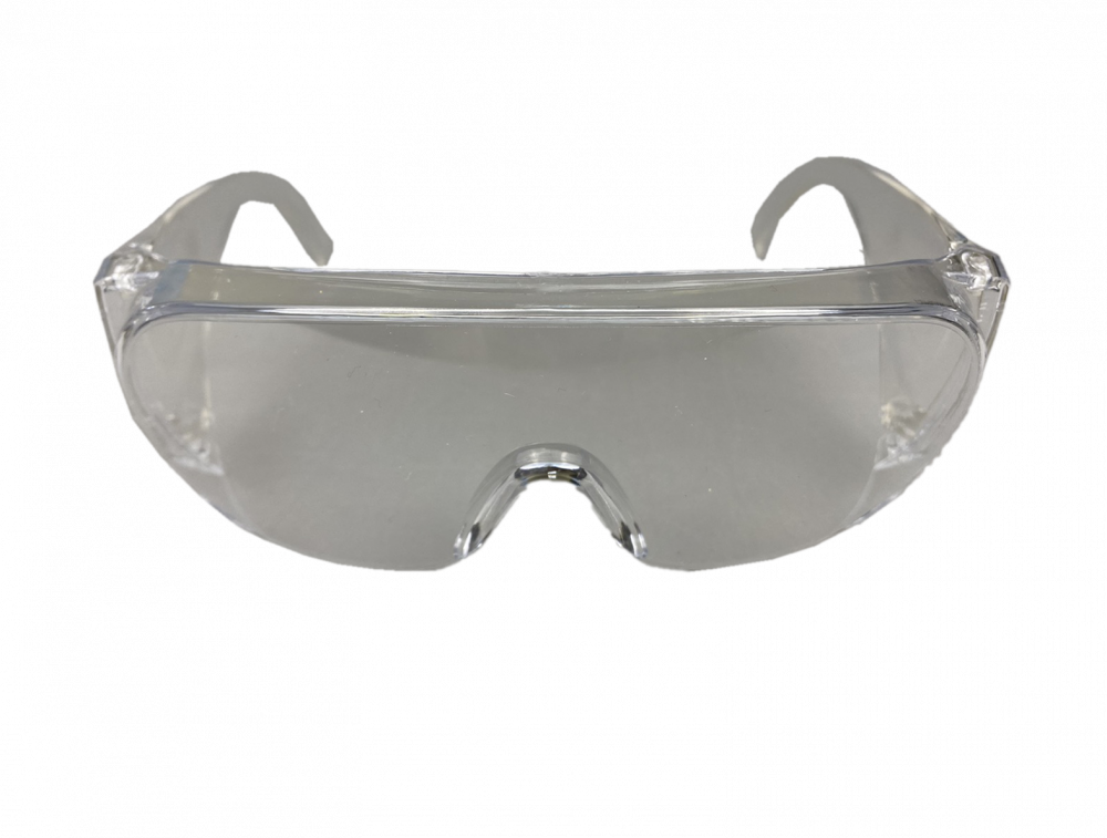 Очки защитные открытого типа, прозрачные, ударопрочный поликарбонат Сибртех