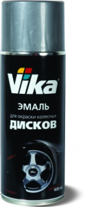 Краска аэрозольная Vika для дисков темно-болотная, 520мл