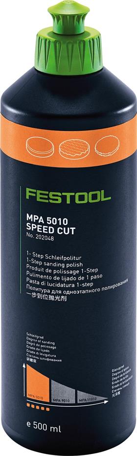 Политура FESTOOL Speed Cut MPA 5010 для одноэтапного полирования 0.5л