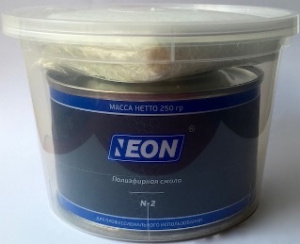 Ремкомплект для пластика Neon (смола 0,25кг + отвердитель + стеклоткань)