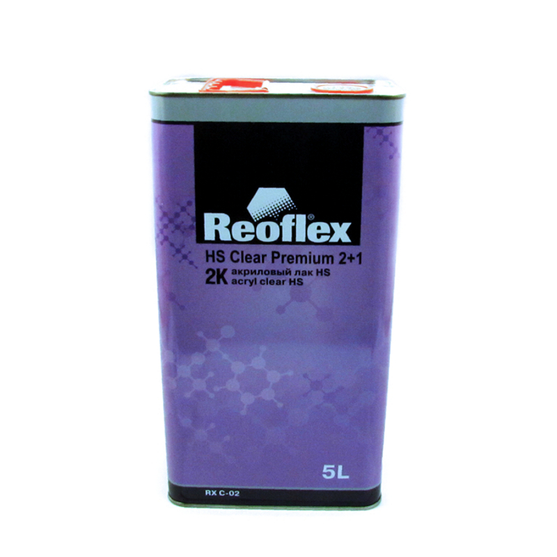 Лак Reoflex 2К HS Clear premium 2+1 акриловый 5л