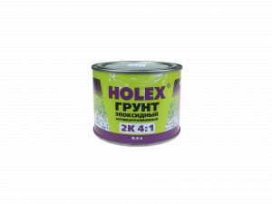 Грунт HOLEX 2K 4:1 эпоксидный антикоррозионный светло-серый 0,4л(0,7кг)