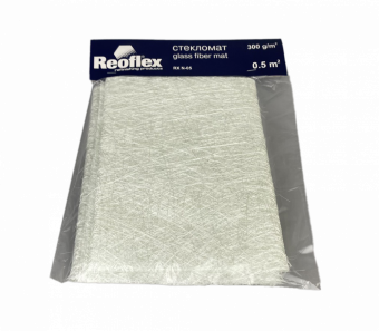 Стекломат Reoflex Glass fiber mat 300г1м2, 0,5м2