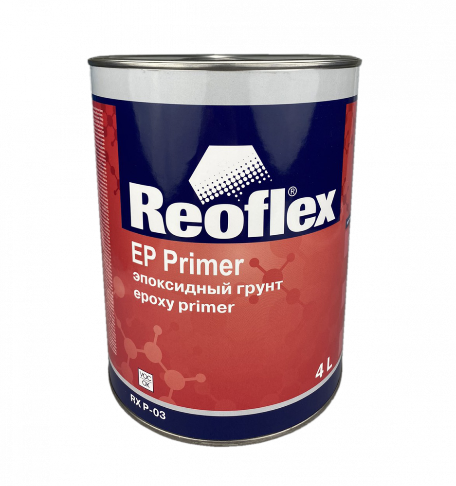 Грунт Reoflex 2К EP Primer эпоксидный 4л, серый
