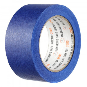 Лента малярная RoxelPro 3580 (40м*24мм) синяя, 80*