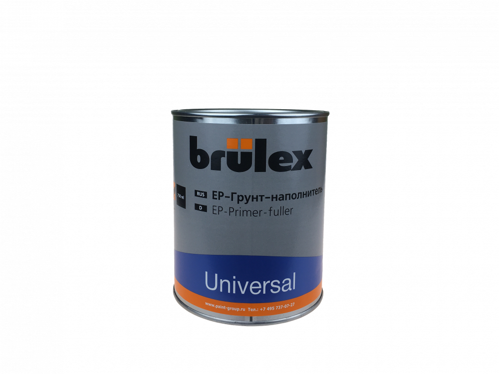 Грунт-наполнитель Brulex 2K-EP Universal 3+1 0,75 л без отвердителя