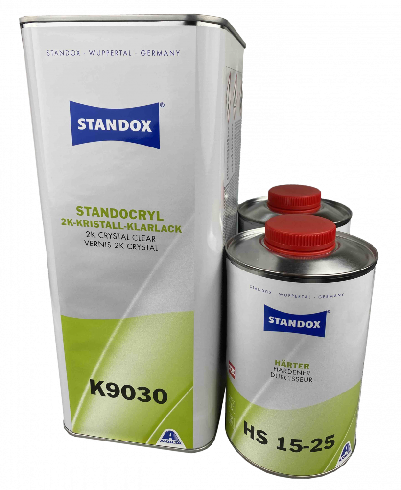 Лак Standox 2К Kristall-Klarlack 5л с отвердителем HS 15-25 2 л