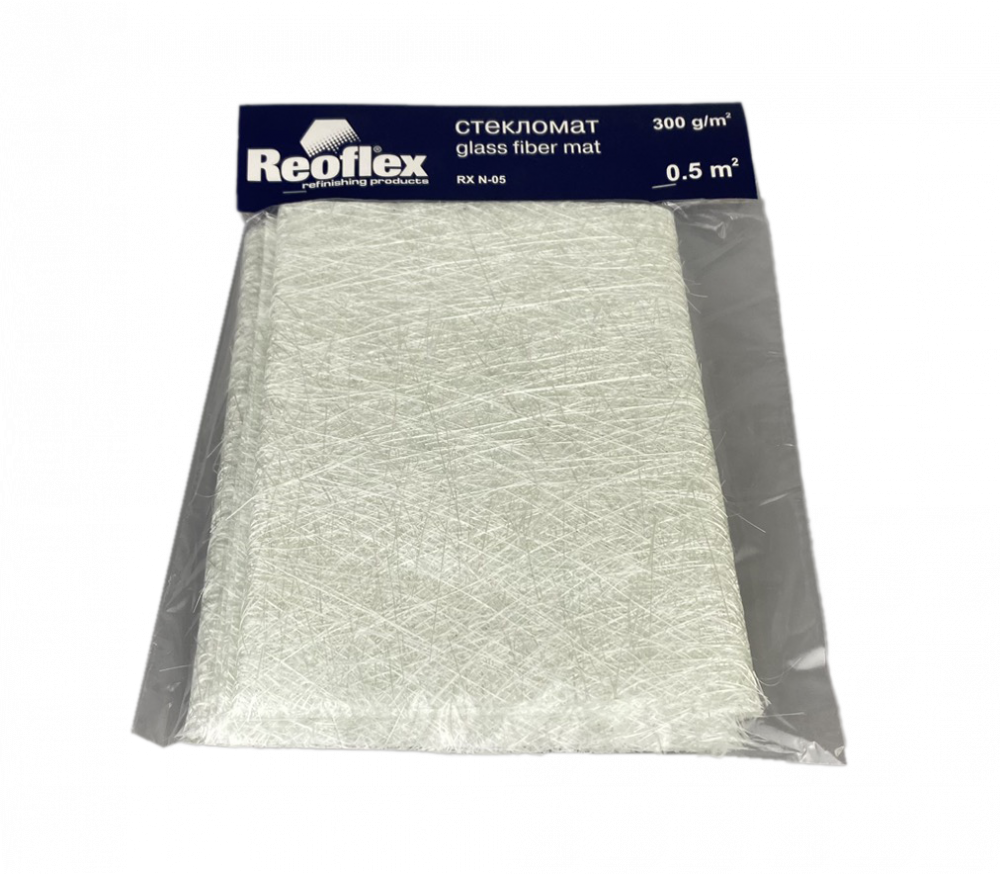 Стекломат Reoflex Glass fiber mat 300г/1м2, 0,5м2