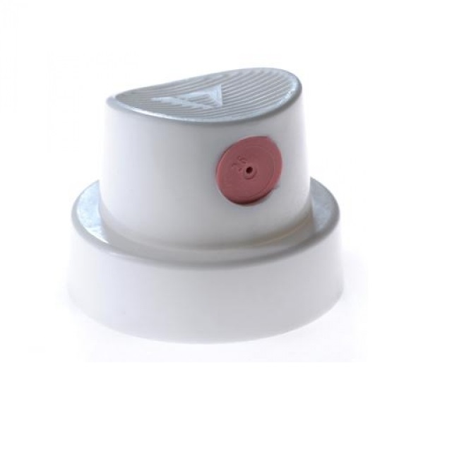 Кэп Н7 Fat pink cap белый с красной вставкой (1,2-8,0см)