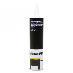 Клей-герметик JetaPro Seal 1K полиуретановый для вклейки стекол 310 ml, 1 часа