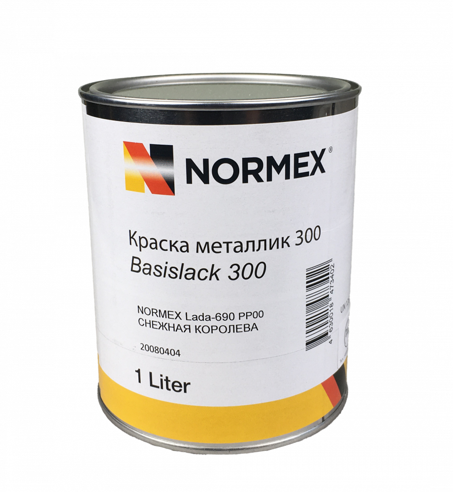 690(00) Автоэмаль металлик Normex Снежная королева, 1л