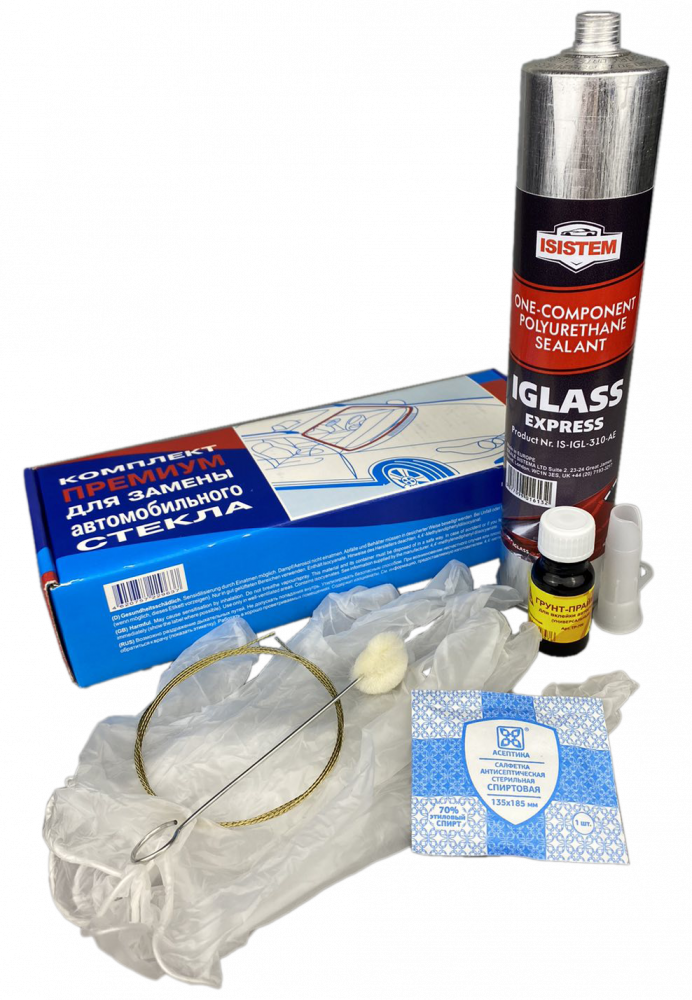 Набор для вклейки стекол Isystem IGlass Premium, 6 часовой(2)