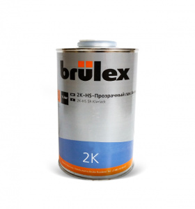 Лак Brulex 2K-HS Антискретч прозрачный 1л, без отвердителя
