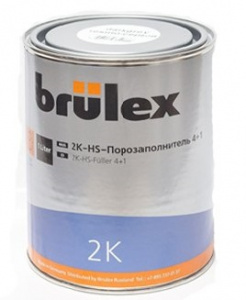 Грунт-наполнитель Brulex 2K-HS 4+1 черный 1л.