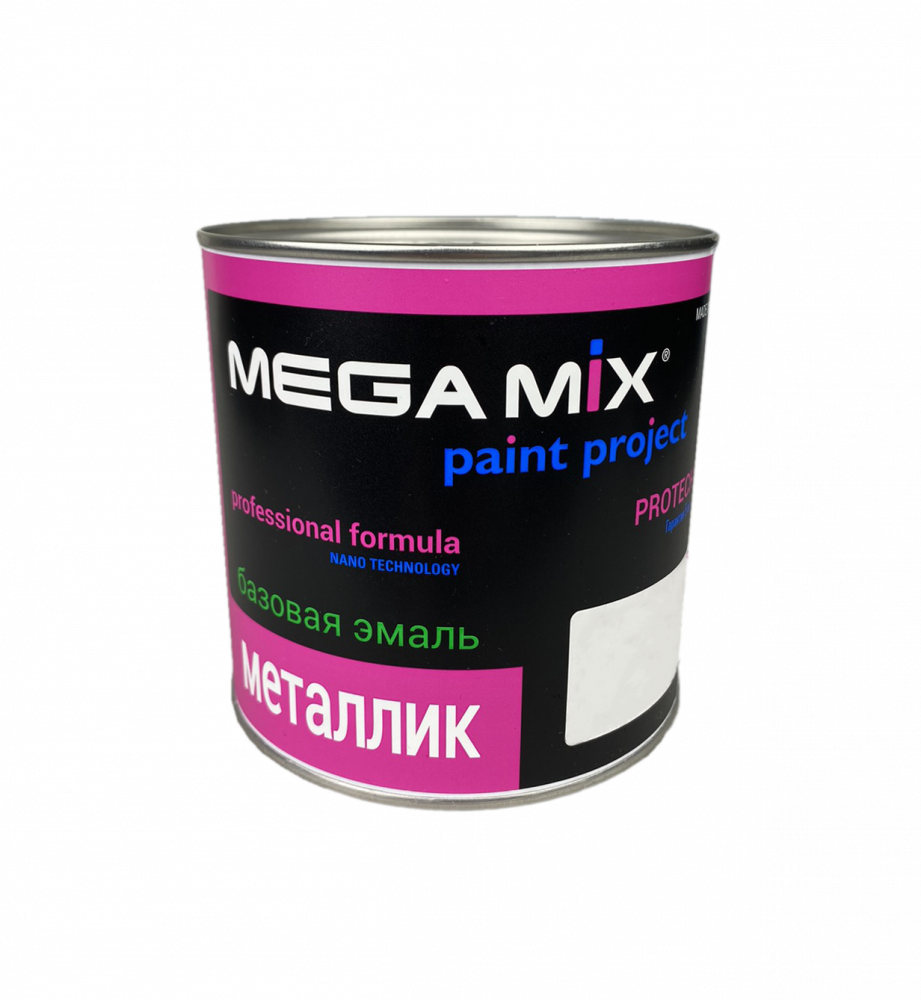 Автоэмаль металлик MEGAMIX Toyota 1F7 Ultra silver 0.85л
