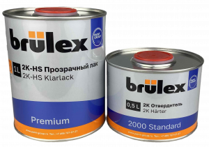 Лак Brulex 2К-НS Premium 1л с отвердител...