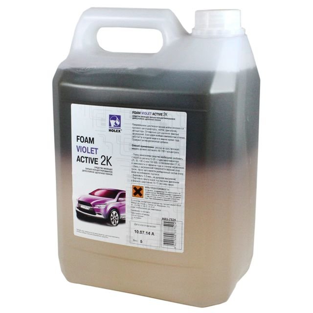 Средство моющее Holex Violet Active Foam Truck 2К для грузовиков 5кг 