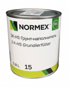 Грунт-наполнитель Normex 2К-HS 15 акриловый 4+1 0,8л, черный