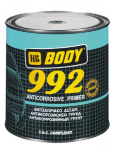 Грунт Body 1К 992 антикоррозийный (серый), 5л
