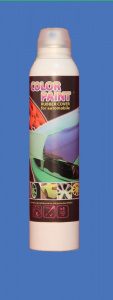 Жидкая резина Color Paint в спрее 405мл,  синяя флуоресцентная