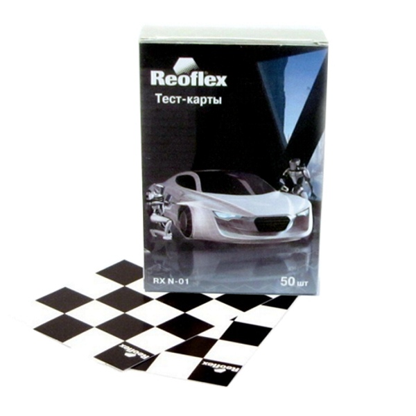 Тест-карта бумажная Reoflex (в уп. 50шт.)