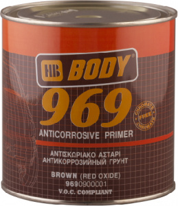Грунт Body 1К 969 антикоррозийный (коричневый), 1л