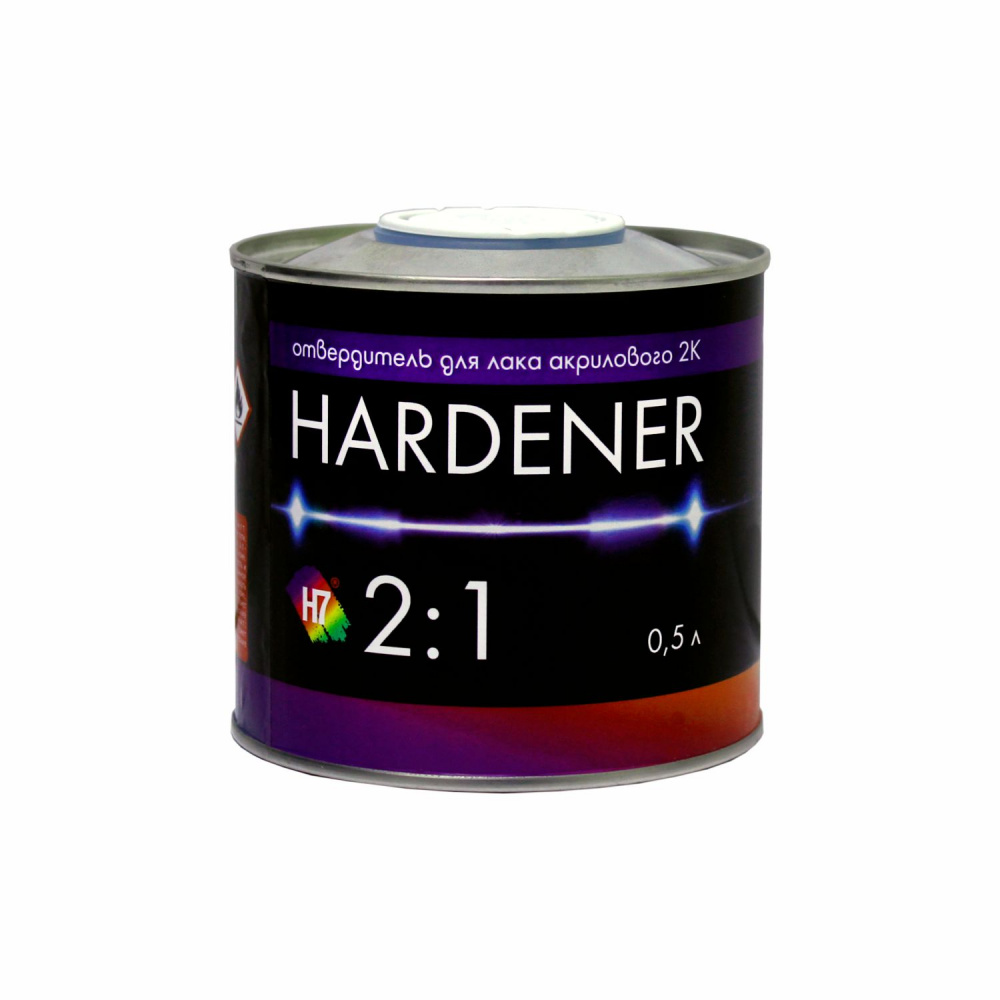 Отвердитель H7 для акрилового лака Optic clear, 0,5л