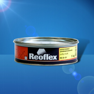 Шпатлевка Reoflex Multi универсальная, бежевая 1кг с отвердителем