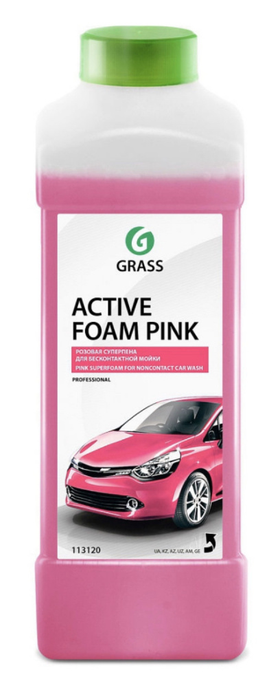Средство моющее GraSS Active Foam Pink для сложных загрязнений 1л 