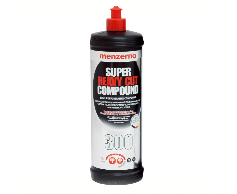 Паста Menzerna Super Heavy Cut Compaund 300 высокоабразивная 1кг.