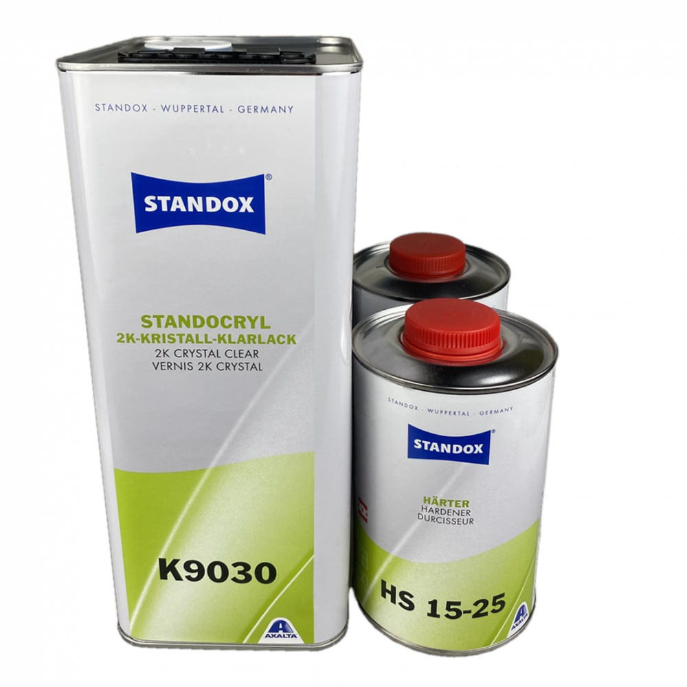 Лак Standox 2К Kristall-Klarlack 5л с отвердителем HS 15-25 2 л