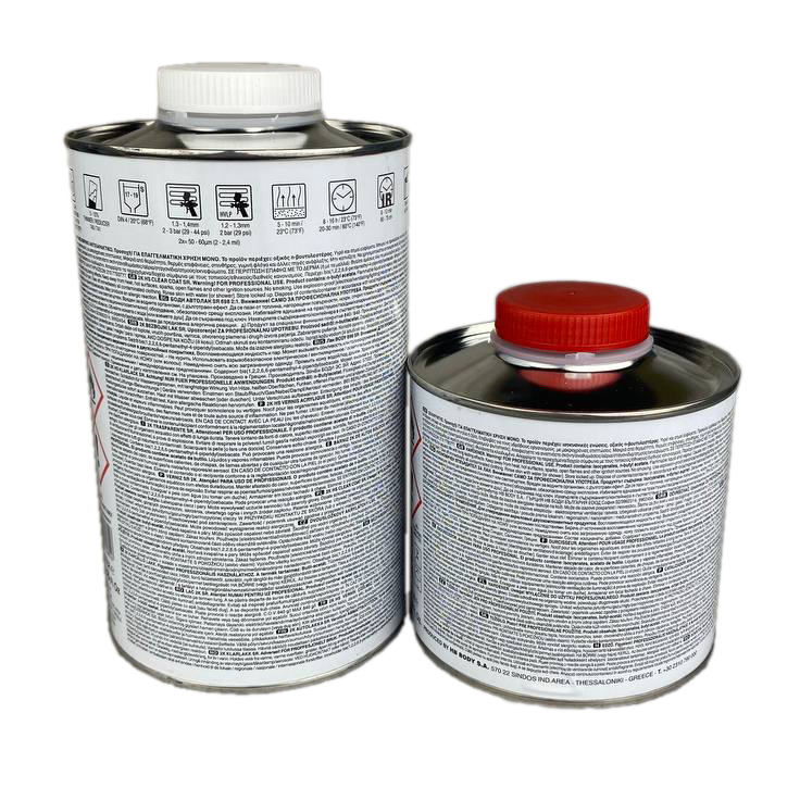 Лак Body PROLINE 698sr 2K HS 2+1 Clear coat 1л с отвердителем 620 0,5л 2