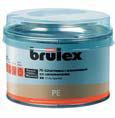 Шпатлевка Brulex Alu, серая 1кг с отвердителем 