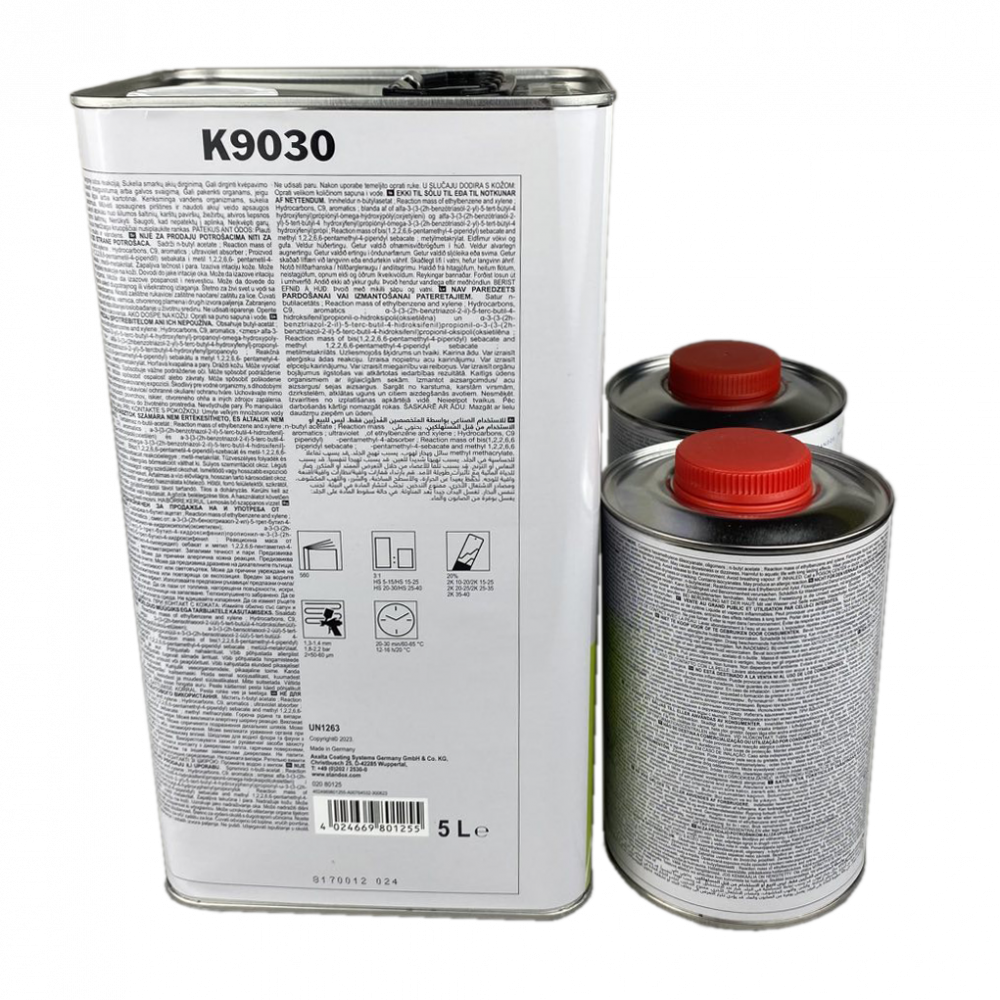Лак Standox 2К Kristall-Klarlack 5л с отвердителем HS 88