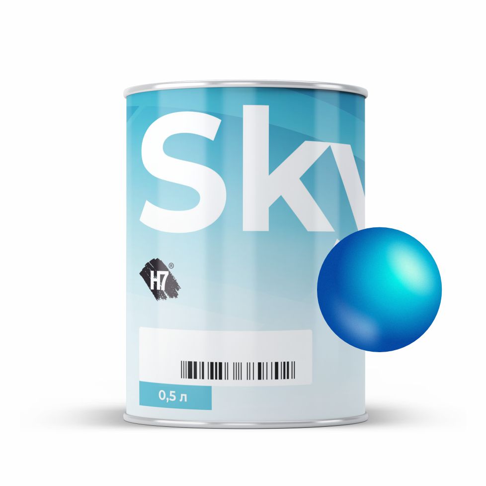 7165 MIX H7 SkyMix Blue silver for coloring синее серебро, 0,5л