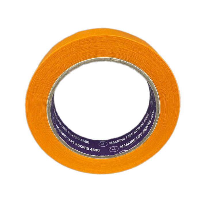 Лента малярная RoxelPro 4590 (40м24мм) оранжевая, 110 2