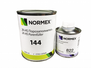 Грунт-наполнитель Normex 2К-HS Fuller 144 4+1 светло-серый, 1л с отвердителем 822 0,25л