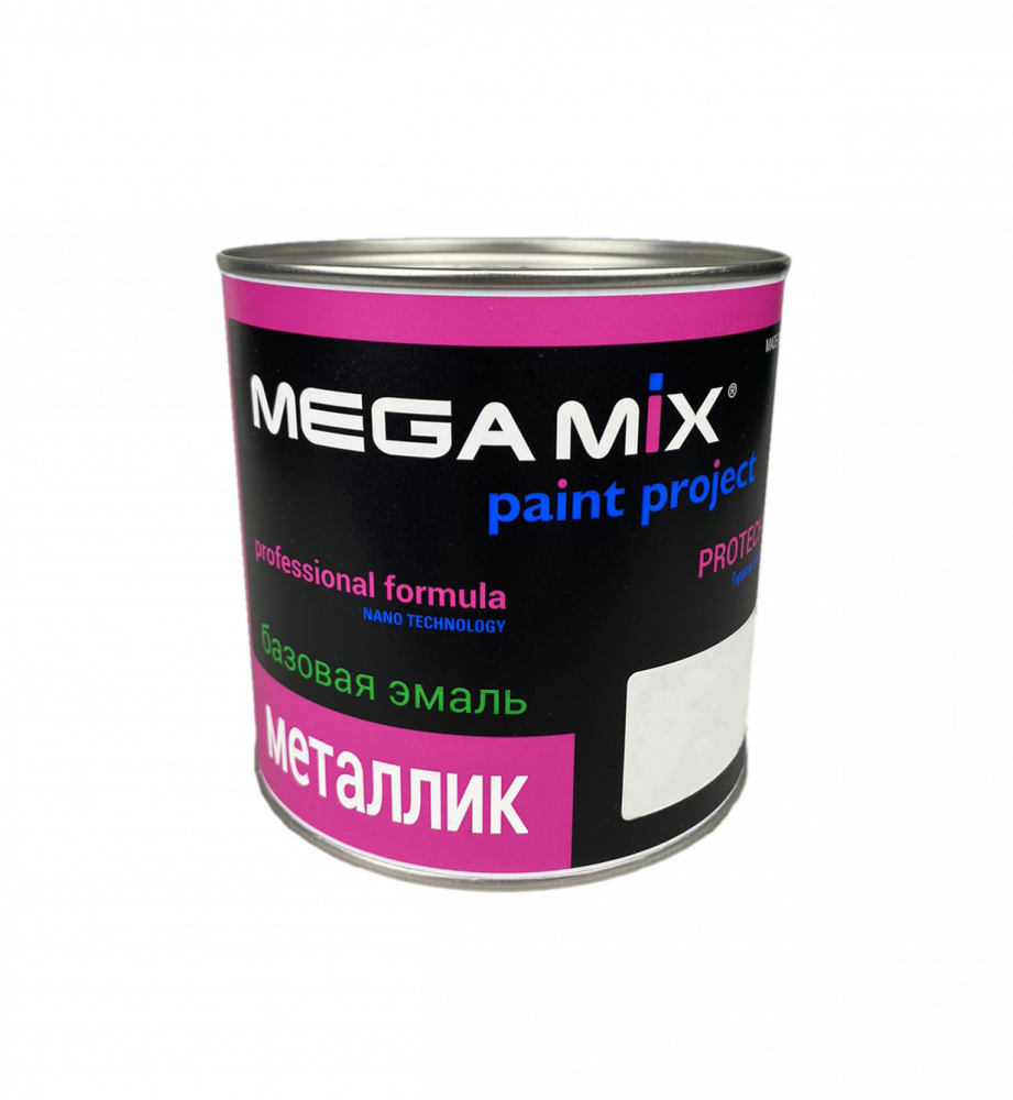 Краска металлик Мегамикс 0.85л