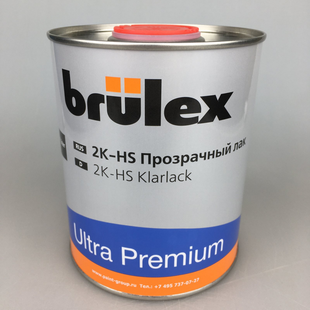 Лак Brulex 2К-НS Ultra Premium 1л без отвердителя