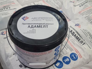 Противогололедный реагент Adamelt Universal, 14кг